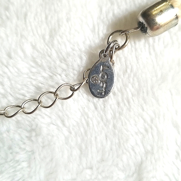 Loft mother of pearl abstract necklace - Picture 4 of 5